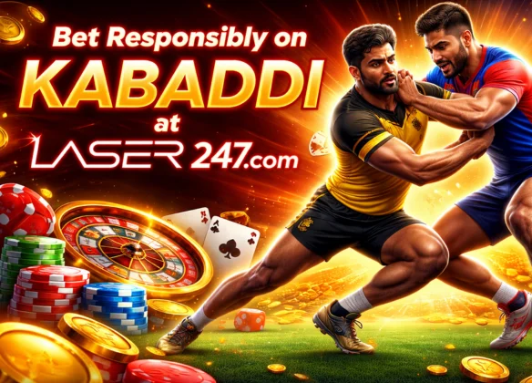 Bet Responsibly on Kabaddi at Laser247