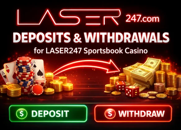 Deposits and Withdrawals for Laser247 Sportsbook